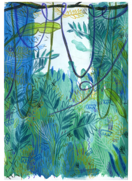 Dschungel Illustration 