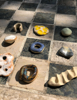 Touch collection of objects 